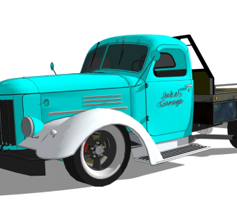 超精细汽车模型 卡车 (2)